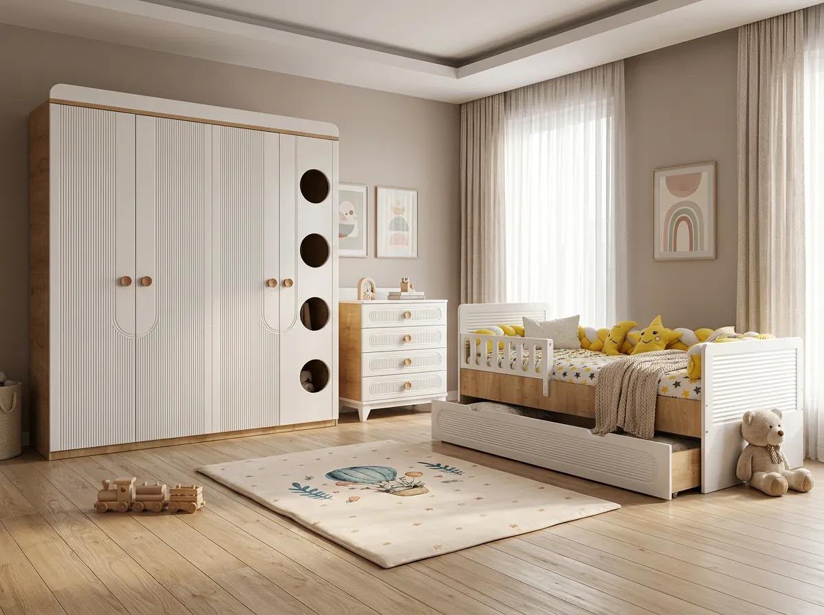 Orbit Safir Çocuk Odası (4 Kapılı)