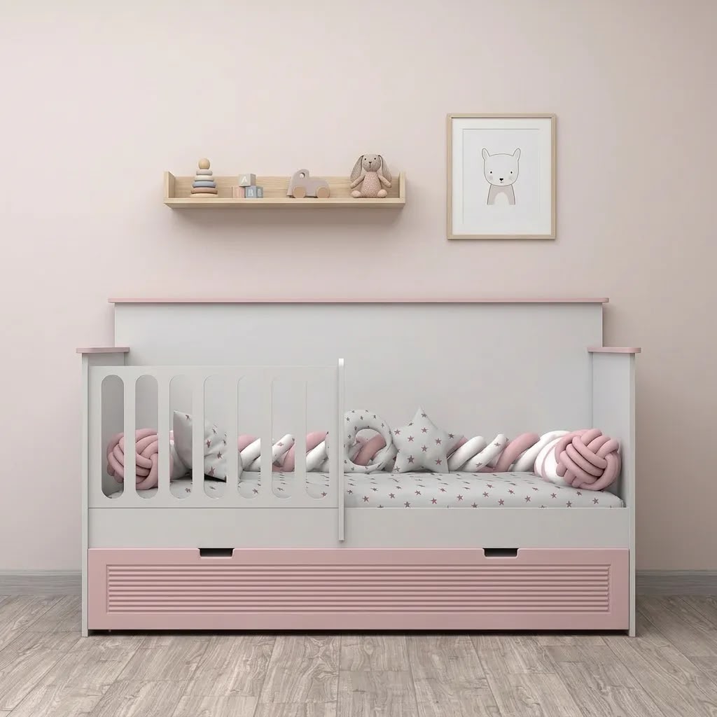 Sedir Pembe Karyola
